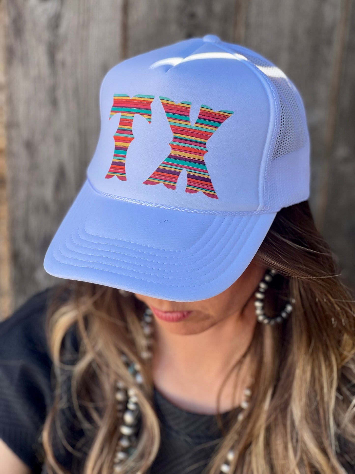 Serape State Custom Foam Trucker Cap