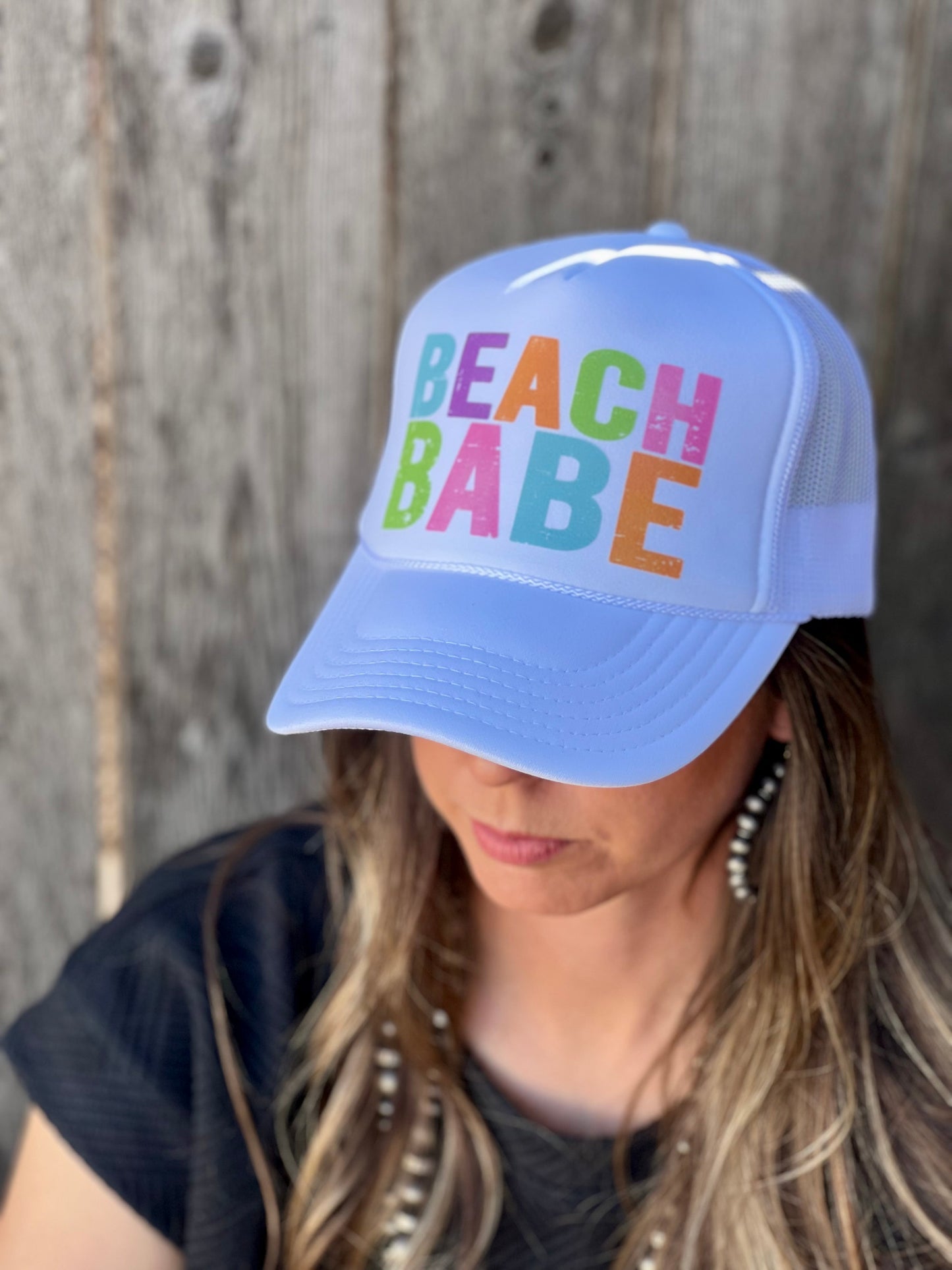 Beach Babe Foam Trucker Cap